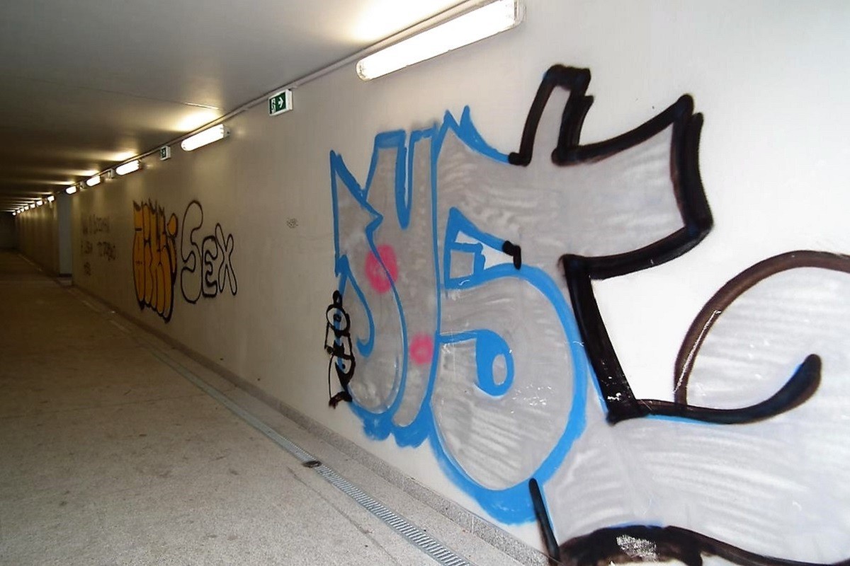 Bydgoszcz Leśna graffiti