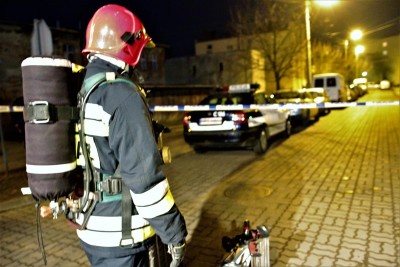 akcja straż policja Ugory Szwederowo