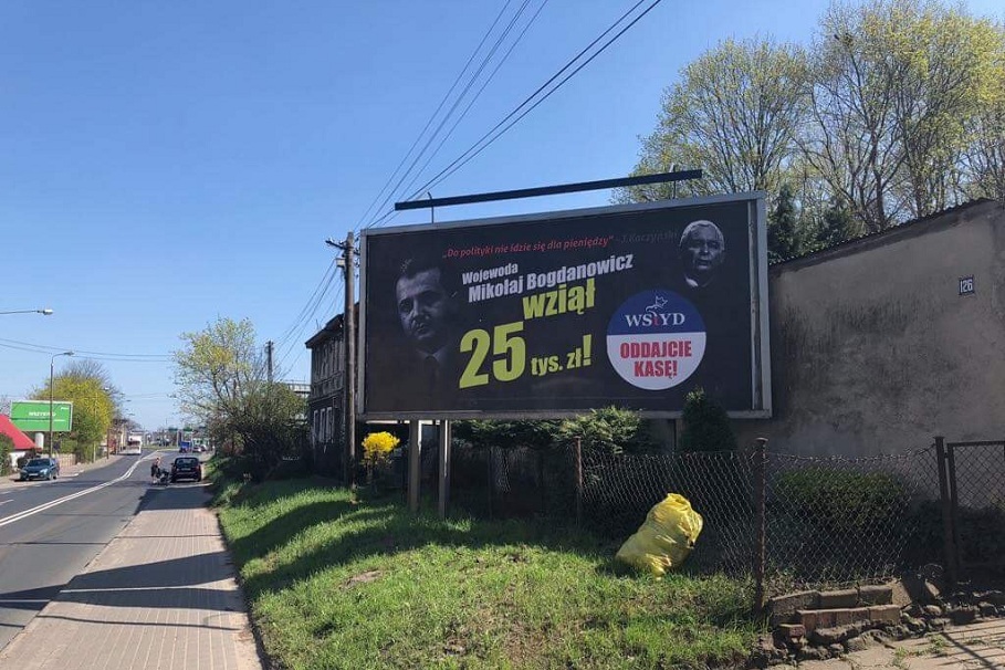 billboard Mikołaj Bogdanowicz