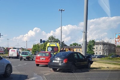 wypadek plac poznański Bydgoszcz