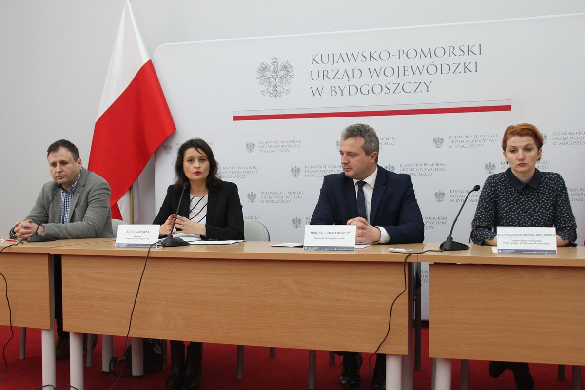 Krzysztof Osiński, Edyta Cisewska, Mikołaj Bogdanowicz, Julia Rozworowska