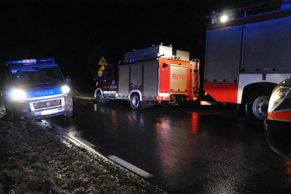 Groźny wypadek na DK10. Wśród rannych kobieta w ciąży