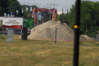 Gdańska-Myślęcinek_ przygotowania do budowy buspasa - SF