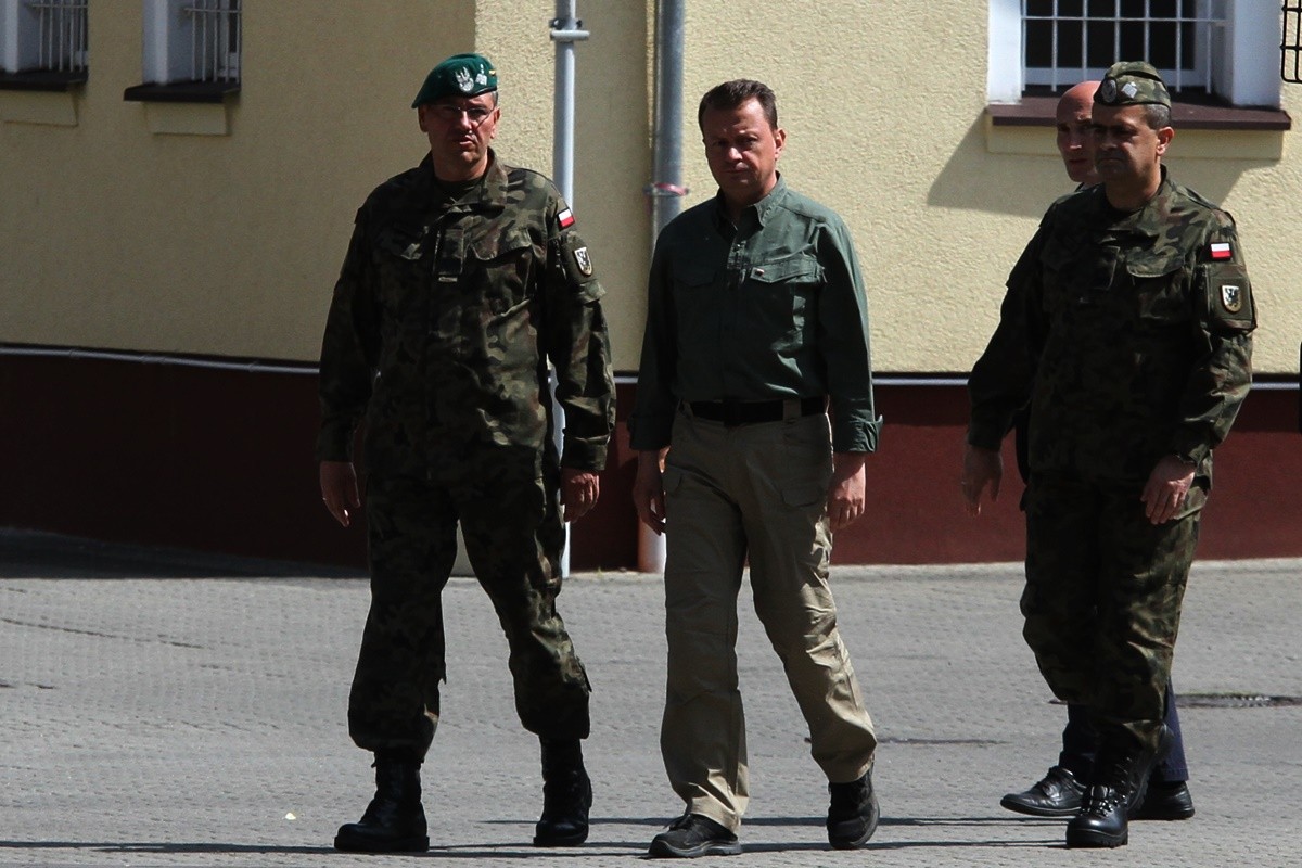 gen. bryg. Dariusz Łukowski, gen. dyw. Dariusz Ryczkowski, Mariusz Błaszczak