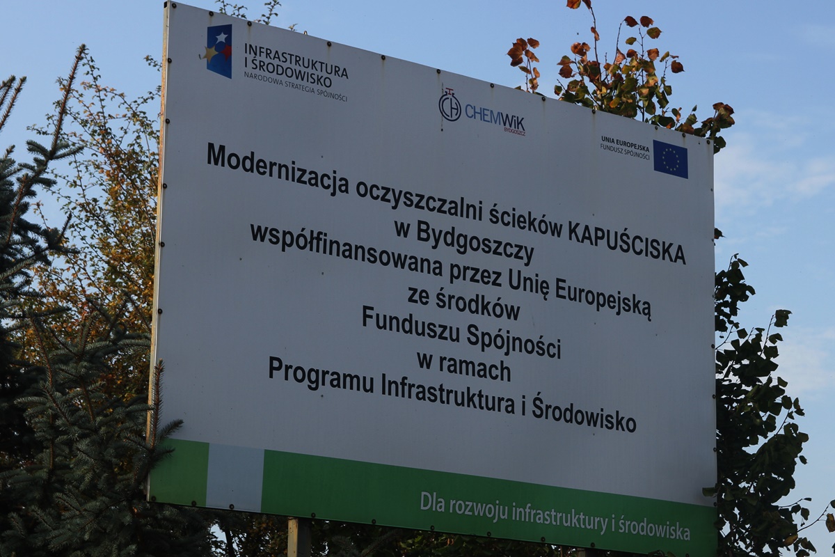 Ćwiczenia przeciwpowodziowe w Bydgoszczy. Będą utrudnienia w ruchu i specjalne komunikaty do mieszkańców Oczyszczalnia ścieków Kapuściska – Bydgoszcz – SF (1)