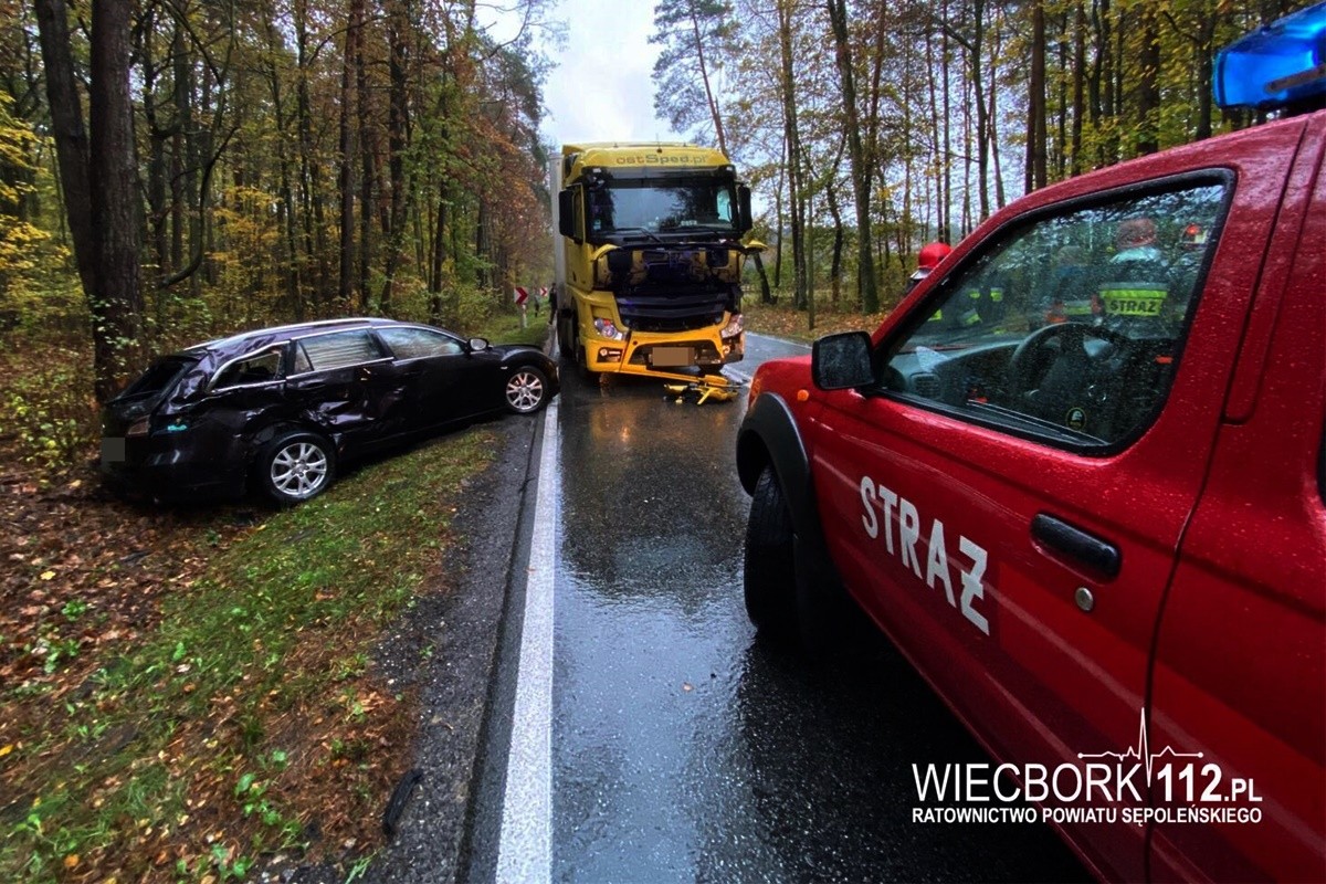 Wypadek Na Trasie Bydgoszcz Koszalin Droga Krajowa Jest Zablokowana Metropolia Bydgoska