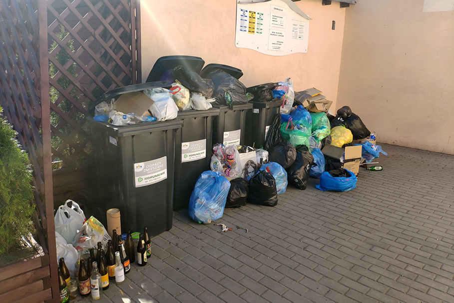 śmieci w Bydgoszcz