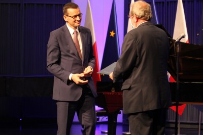 Mateusz Morawiecki, prof. Jerzy Kaszuba