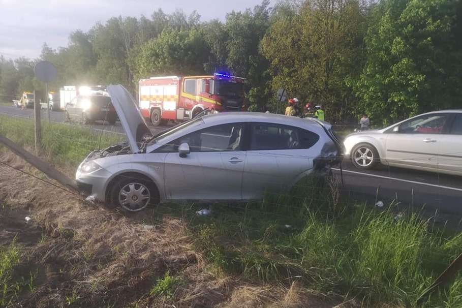 Wypadek na drodze krajowej pod Bydgoszczą. Trasa była