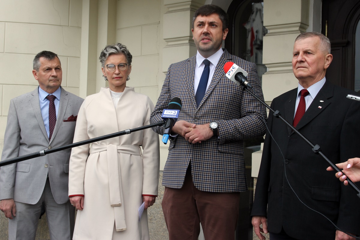 Jerzy Mickuś, Grażyna Szabelska, Jarosław Wenderlich, Andrzej Młyński