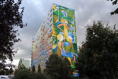 Mural Nowowiejskiego Bydgoszcz