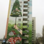 Nowy mural w Bydgoszczy. Powstał na bloku przy Szubińskiej [ZDJĘCIA]