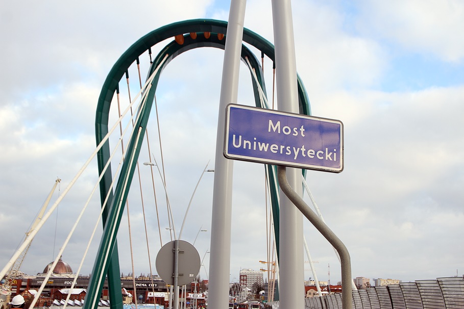naprawa mostu Uniwersyteckiego