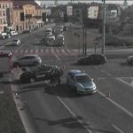 Wypadek na placu Poznańskim. Dwie osoby zostały ranne