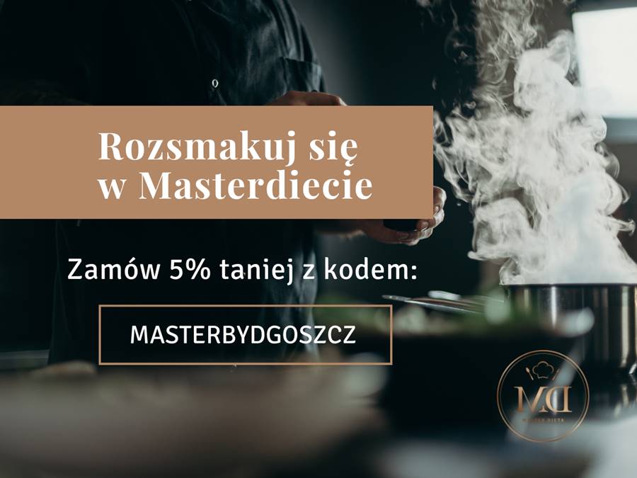 Rozkoszuj się Masterdietą 5% taniej w Bydgoszczy!