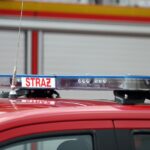 Pożar ciężarówki na krajowej 10. Duże utrudnienia na trasie Bydgoszcz - Toruń
