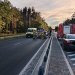 Groźny wypadek na Szubińskiej. Motocyklista trafił do szpitala