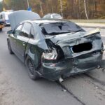 Wypadek na Grunwaldzkiej. Zderzyły się dwa auta [ZDJĘCIA]