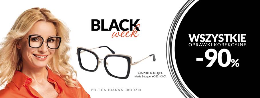 Black Week w salonach KODANO Optyk w Bydgoszczy!
