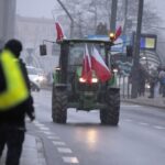 Protest rolników w Bydgoszczy. Ruch tramwajowy utrudniony [ZDJĘCIA]