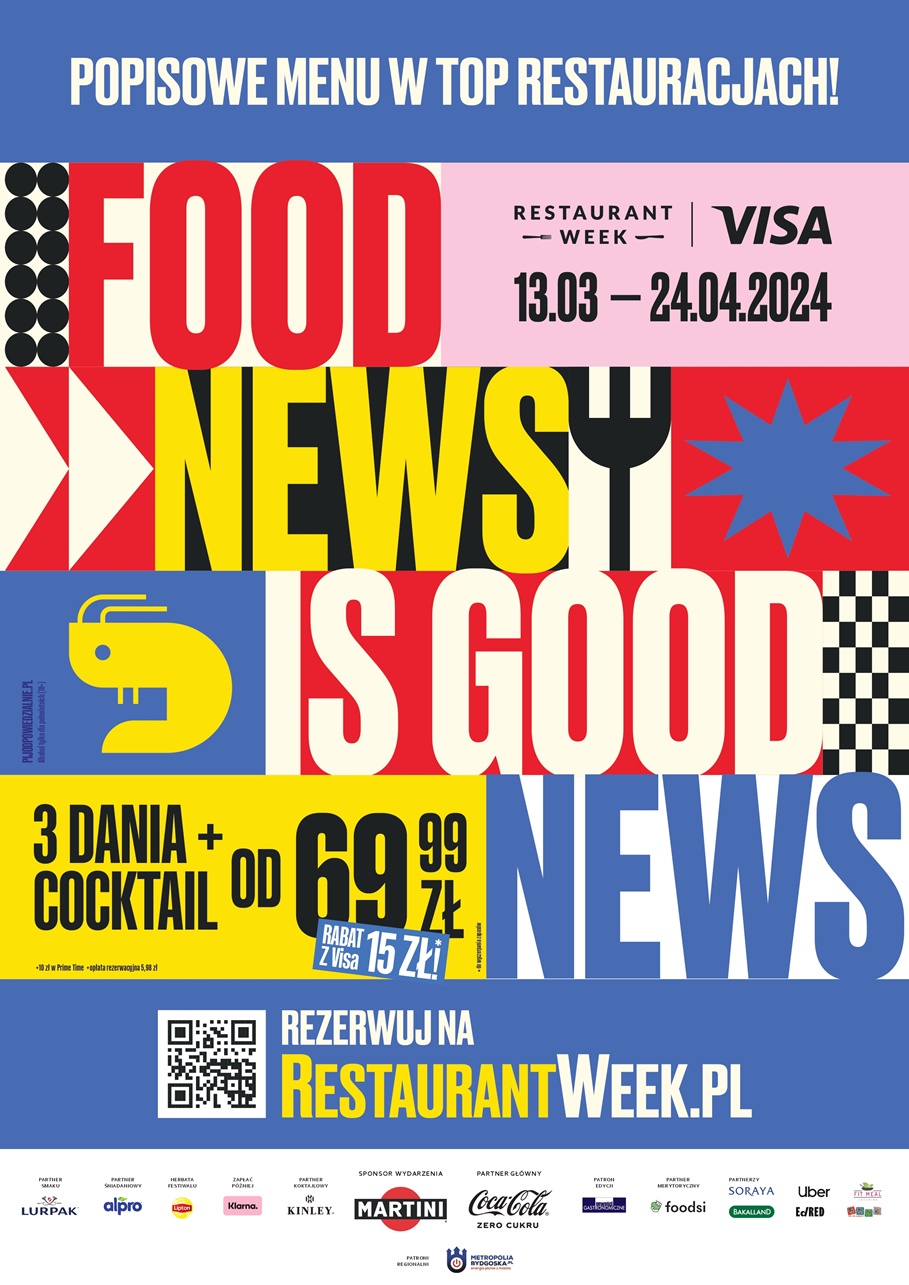 Pierwszy Restaurant Week w Bydgoszczy! Poznaj oferty lokali [ZDJĘCIA]