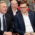Kolej dużych prędkości a Bydgoszcz. Co w tej sprawie robią Rafał Bruski i Michał Sztybel? 1-03-2024_Bydgoszcz_Gala Mistrzów Sportu Kujaw i Pomorza 2023_Rafał Bruski, Michał Sztybel – SF