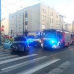 Wypadek w centrum Bydgoszczy. Ruch jest utrudniony