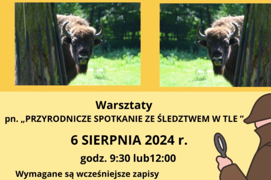 Zoo w Bydgoszczy organizuje warsztaty ze śledztwem w tle.