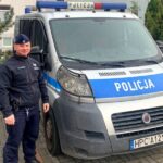 Policjant w czasie wolnym do służby udzielił pomocy poszkodowanej. Kobieta otrzymała profesjonalną pomoc