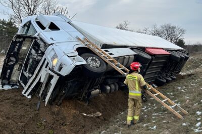 Wypadek na trasie Bydgoszcz - Toruń