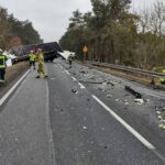 37-latek zginął w zderzeniu 4 pojazdów na DK10. Policja podaje przyczyny [ZDJĘCIA]