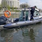 Policjanci na wodach Brdy. Sezon patrolowania rzeki w Bydgoszczy oficjalnie rozpoczęty! [WIDEO]