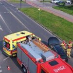 Zderzenie dwóch aut na skrzyżowaniu Wojska Polskiego z Trasą Uniwersytecką. Są duże utrudnienia!