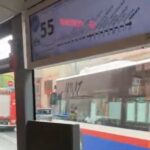 Kierowca autobusu zasnął i spowodował karambol. Jedna osoba trafiła do szpitala 