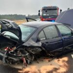 Wypadek koło Bydgoszczy. Jedna osoba została ranna [ZDJĘCIA]