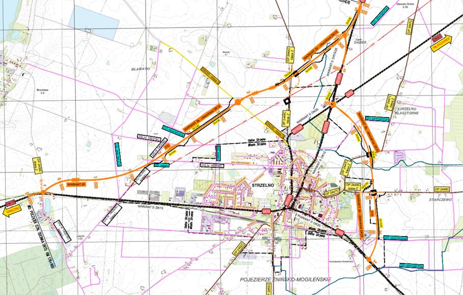 Kiedy powstanie obwodnica Strzelna? Inwestycja czeka na decyzję środowiskową