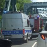 Zderzenie na moście Fordońskim. Są długie korki