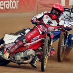 7-09-2025_żużel_Metalkas 2 Ekstraliga_Finał_Abramczyk Polonia Bydgoszcz – Fogo Unia Leszno_Aleksander Łoktajew, Nazar Parnicki – SF