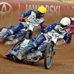 7-09-2025_żużel_Metalkas 2 Ekstraliga_Finał_Abramczyk Polonia Bydgoszcz – Fogo Unia Leszno_Krzysztof Buczkowski, Grzegorz Zengota, Kacper Mania – SF