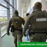 Algierczyk próbował uciekać w trakcie kontroli bydgoskich strażników. Wpadł i ma zakaz wjazdu do Polski Straż Graniczna_zatrzymanie_cudzoziemiec_Nadwiślański Oddział Straży Granicznej_mat. prasowy