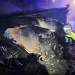 Pożar samochodu w Solcu Kujawskim. Szybka interwencja właściciela i strażaków Pożar samochodu w Solcu Kujawskim. Szybka interwencja właściciela i strażaków