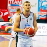 Astoria zaraz może wskoczyć na fotel lidera. Ważne zwycięstwo w Pelplinie 2-11-2025_koszykówka_Pekao I Liga Koszykarzy_Enea Abramczyk Astoria Bydgoszcz – ŁKS Coolpack Łódź_Mikołaj Jamiołkowski – SF