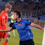 Zawisza wygrał z Lechem II Poznań. Zobacz ZDJĘCIA z meczu! 2-11-2025_piłka nożna_III liga_Zawisza Bydgoszcz – Lech II Poznań_Jakub Bojas – SF