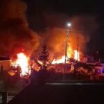 2-01-2026_pożar Brzoza_OSP Brzoza