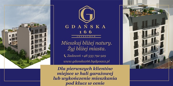 Gdańska 166. Zamieszkaj blisko natury i muzyki