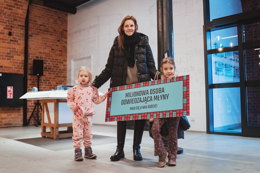 młyny rothera milionowy gość