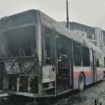 pożar rycerska autobus sf