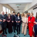 18-02-2026_otwarcie Oddziału Intensywnego Nadzoru Neurologicznego_Szpital im. dr. Jana Biziela_Jolanta Sobierańska-Grenda, Milena Świtońska, Piotr Całbecki_fot TCzachorowski_KPUM_mat. prasowy