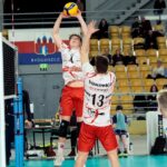 25-02-2026_siatkówka_PLS 1 Liga Siatkarzy_BKS Bydgoszcz – SMS PZPS Spała_Błażej Bień, Emil Narkowicz – SF