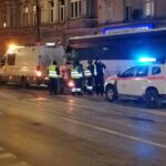 Komunikacyjny paraliż. Sobotni wieczór pod znakiem kolejnej awarii w Bydgoszczy 31-01-2026_Bydgoszcz_awaria tramwajów_naprawa torów Plac Teatralny – SF
